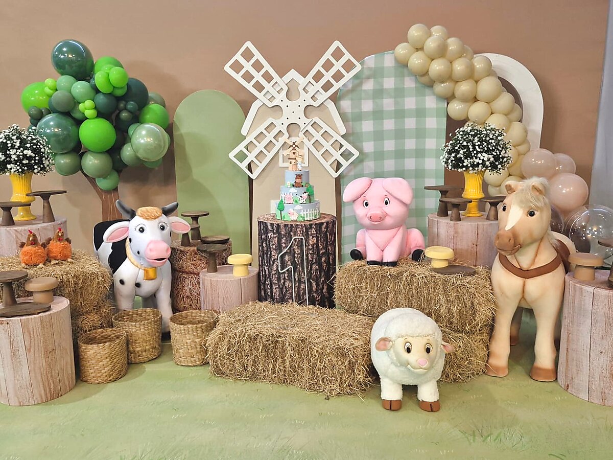 Decoração de festa tema fazendinha